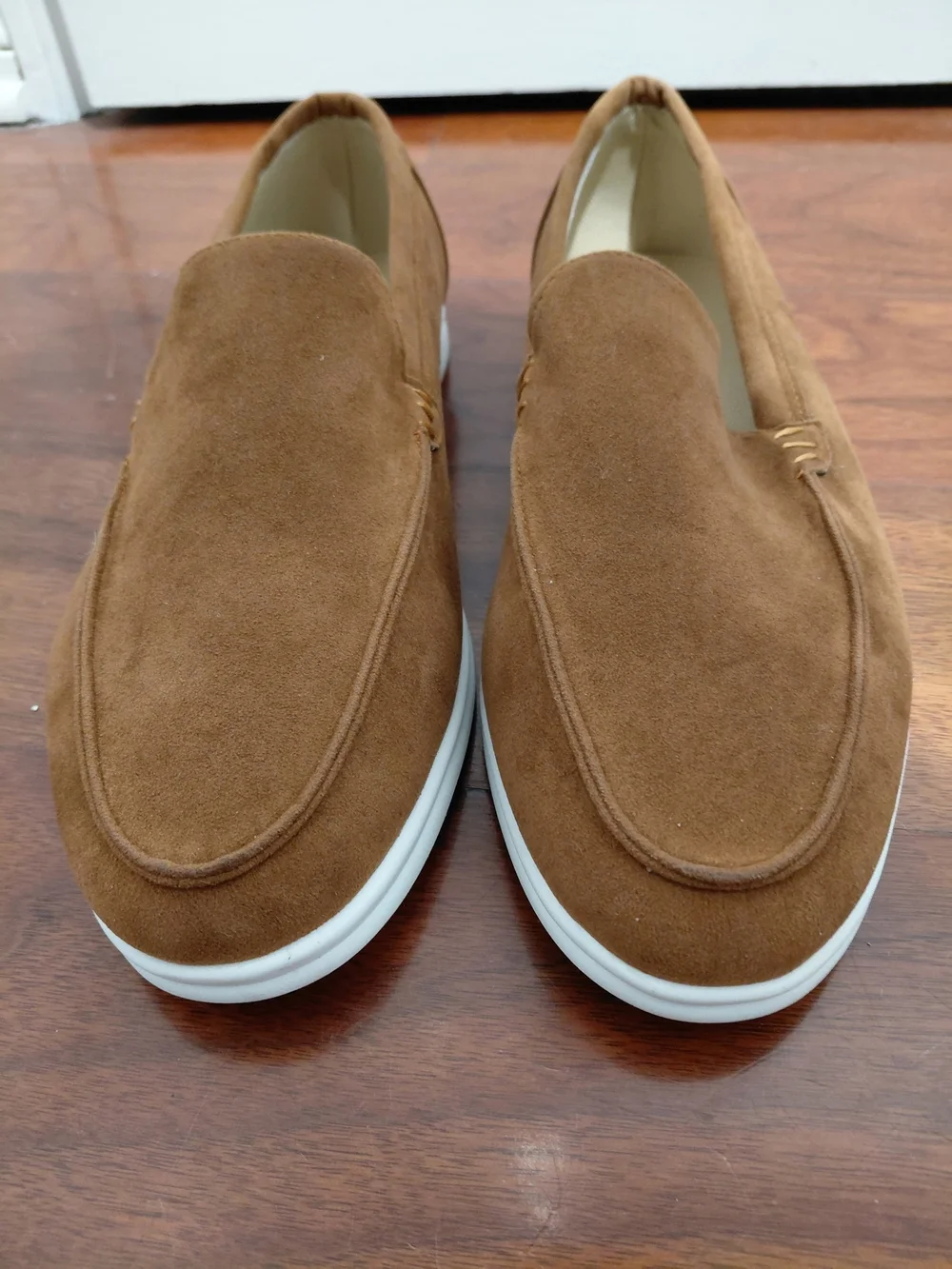 Men's Suede Yacht Loafers Shoes 12